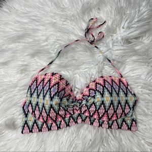 Victoria’s Secret the getaway halter bright‎ bikini top 34C